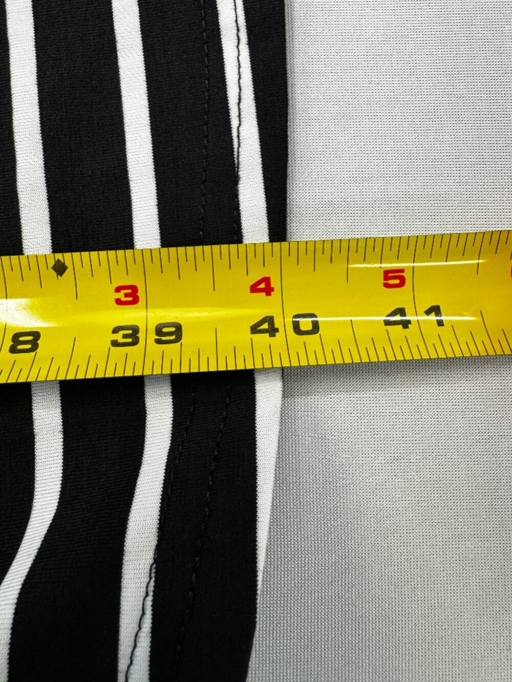 NWT BloomChic Supersoft Essentials Black White Stripe A-Line T-Shirt Dress 14-16 - Picture 9 of 13
